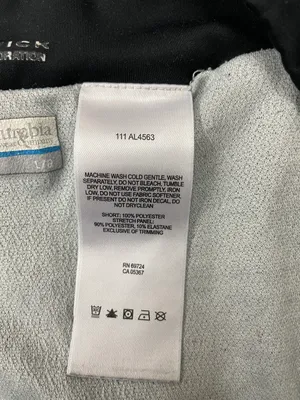 Columbia Omni-Wick Black Athletic Shorts thumbnail 6
