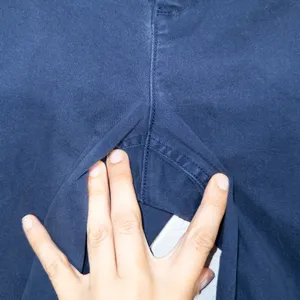 J. Crew Navy Blue High-Rise Girlfriend Chino Pants Size 4 thumbnail 5