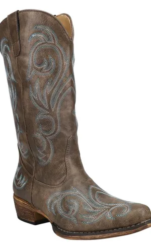 cowboy boots Size 8.5 thumbnail 1
