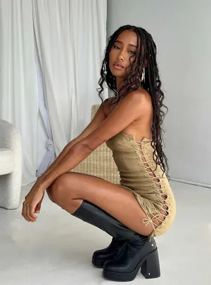 Motel Rocks Sanvi Bandeau Dress thumbnail 1