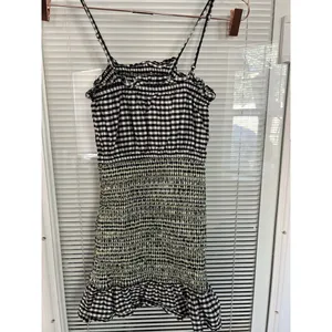 Urban Outfitters smocked gingham Smocked Mini‎ dress XS thumbnail 6