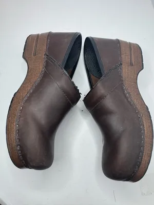 Dansko Brown Leather Professional Clogs Women's Size EU40 thumbnail 7
