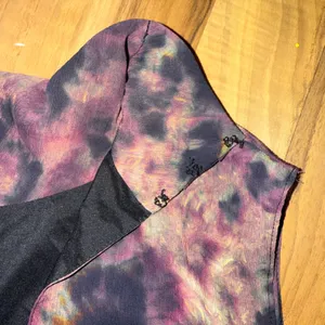 Amanda Uprichard Purple Tie Dye Sleeveless Mock Neck Mini Dress wedding‎ holiday thumbnail 5