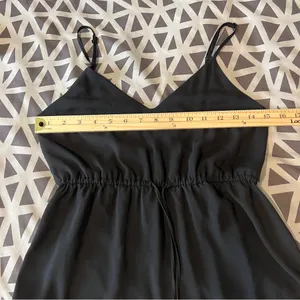 Aritzia Babaton Warren Camisole Black Chiffon Cinched‎ Tie Waist Size XXS thumbnail 12