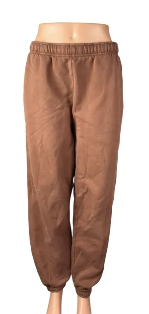 Aritzia TNA Women's Brown Yoga Athletic Activewear Trousers Jogger Sweat Pants M thumbnail 1
