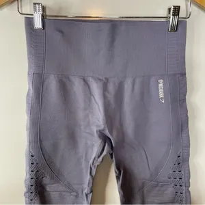 Gymshark Seamless Cropped Leggings‎ with Cut Out Design thumbnail 3