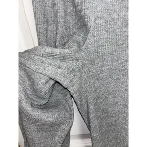 Madewell Gray Waffle Knit Pull On Pajama PJ Pants S Lounge Comfy thumbnail 5