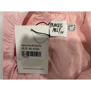 Princess Polly Empress of Love Mini Dress in Pink Dress US 12 thumbnail 5