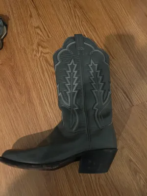 Sanders Cowgirl Gray Boots thumbnail 3