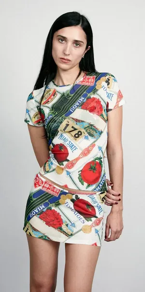 MIAOU Elektra Skirt and mini top in Figaro‎ Print size xs NWT thumbnail 1