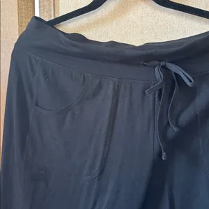 FINAL MARKDOWN Athletic works Black Drawstring Pants medium thumbnail 2