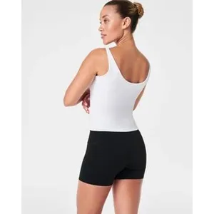 Spanx Contour Rib 2-in-1 Tank Top White Size Small New thumbnail 2