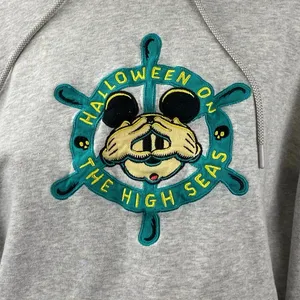 Disney Cruise Line Halloween on the High Seas Mickey Mouse Hoodie Sweatshirt M thumbnail 2