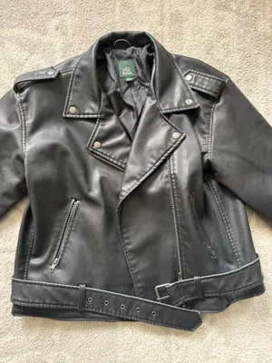 Wild Fable Oversized leather jacket thumbnail 2