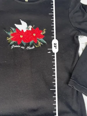 White Stag black Crewneck Long Sleeve Tee thumbnail 7