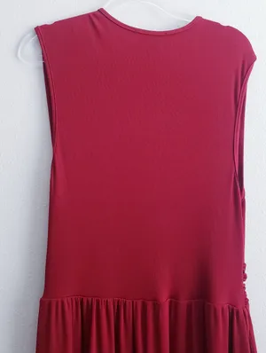 Cider V-Neckline Ribbed Flowy Jumpsuit thumbnail 9