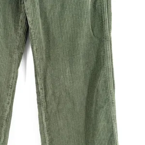 Reformation Alyssa High Rise Wide Leg Corduroy Pants Green 27‎ Organic Cotton thumbnail 7