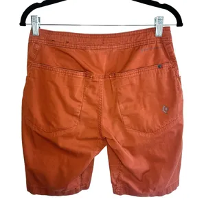Black Diamond Women's Credo Shorts Size 8 Burnt Orange Cotton Stretch‎ Climbing thumbnail 2