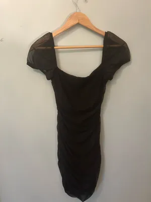 Princess Polly Mini Dress Black thumbnail 2