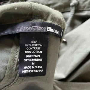 Ellison Olive Green Lightweight Utility Jacket Hooded Womens Medium thumbnail 8
