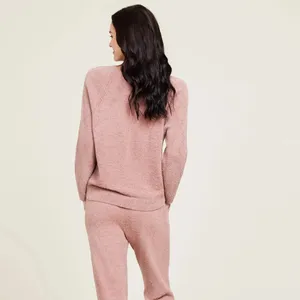 Barefoot Dreams - CozyChic Lite Rib Blocked Pullover thumbnail 3