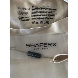 SHAPERX Beige Seamless Open‎ Bust Shapewear Bodysuit Tummy Control Small NEW thumbnail 8