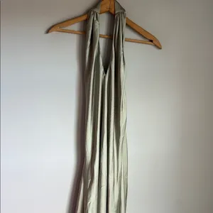 NEW Show me your MuMu Jasmine Halter Maxi Dress XS thumbnail 4