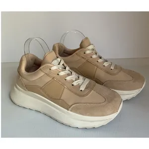 Madden Girl Chunky Platform Sneakers Beige Neutral Colorblock Casual Shoes Sz 10 thumbnail 2