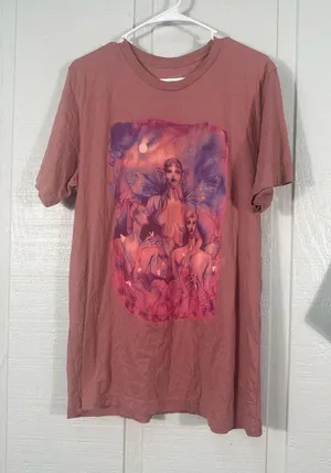 Melanie Martinez Trilogy Tour Oil Canvas TShirt Size Large EUC thumbnail 1