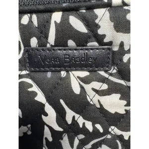 Vera Bradley Train Case Cosmetic‎ Makeup Bag Travel Organizer Black Paisley thumbnail 14