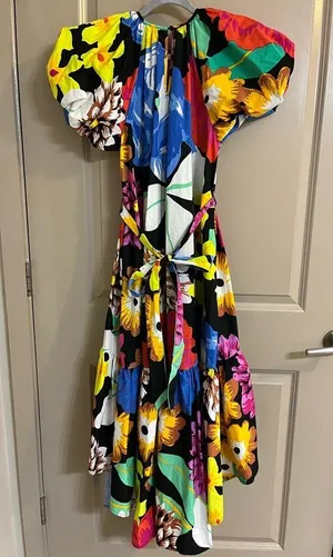 Christopher John Roger’s x Target Floral Maxi Dress Size XS thumbnail 9