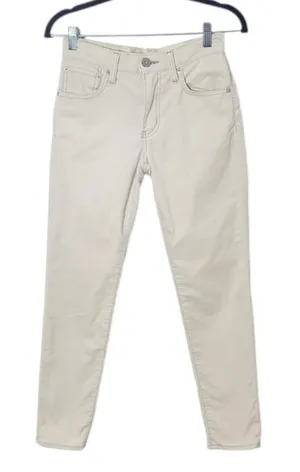 Moussy Vintage Cream Corduroy Skinny Pants Size 25 thumbnail 1
