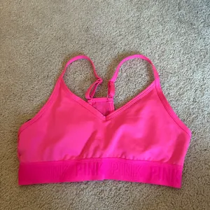 PINK Victoria's Secret Bright Pink Sports Bra thumbnail 1