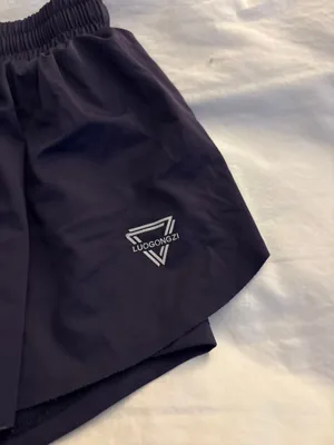 Luogongzi Amazon Butterfly Shorts Black thumbnail 2