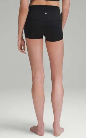 NWT Lululemon Align High Rise Short 2” Black Women’s Shorts Size 8 thumbnail 2