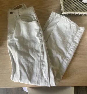 White cotton on jeans thumbnail 1