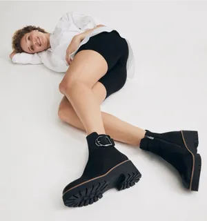 Blondo Black Lug-Sole Waterproof Ankle Boots thumbnail 1