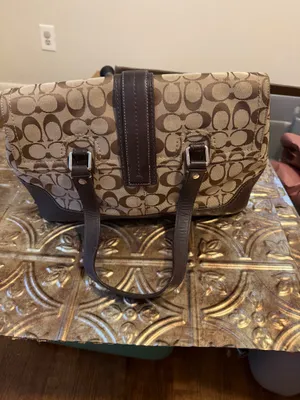 Vintage Coach Hampton Signature Y2K Bag thumbnail 3