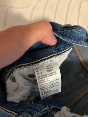Dark Wash Flare Jeans thumbnail 6