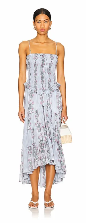 🌸 Free People Alejandra Midi Dress Size S NWT‎ 🌸 thumbnail 1