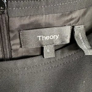 Theory Risbana New Stretch Wool Sheath Dress Black size 6 thumbnail 8
