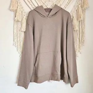 Beyond Yoga Womens Oyster Taupe Oversized Fleece Hoodie Sweatshirt 2XL NEW thumbnail 5