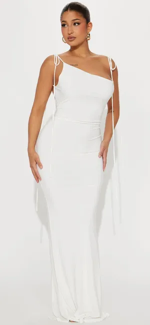 FashioNova Laurel Backless Maxi Dress thumbnail 1