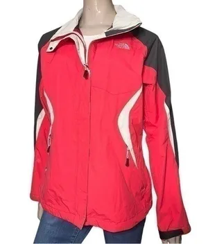 The North Face Women’s Size L Red White Black Boundary Hyvent Tri Climate Jacket thumbnail 1