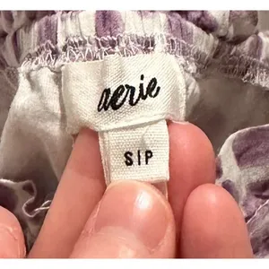 Aerie Woven Button Front Tank Top thumbnail 5