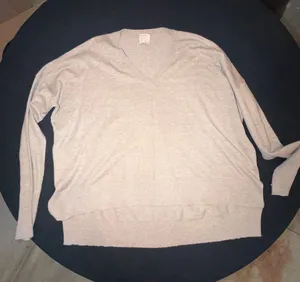 Kerisma Light Beige V-Neck Pullover Sweater thumbnail 1