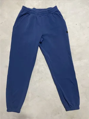 NOBULL Unisex SZ L Navy Jogger Pants Athletic Drawstring Stretch Gym Workout thumbnail 1