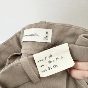 [Abercrombie & Fitch] Harper Tailored Ultra Wide Leg Cargo Pants NWT Size 31/12L thumbnail 11