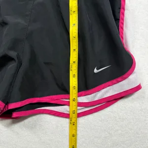 Nike Dri-FIT Running Shorts Women’s Large Black Pink Lined Athletic Shorts thumbnail 6