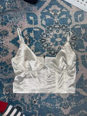Cute White Going Out Top Size L thumbnail 2